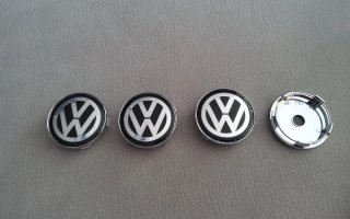 VOLKSWAGUEN TAPAS CENTRO LLANTA VW 60mm (4 uds)