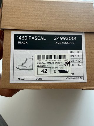 Scarpe Dr. Martens Nere Pelle
