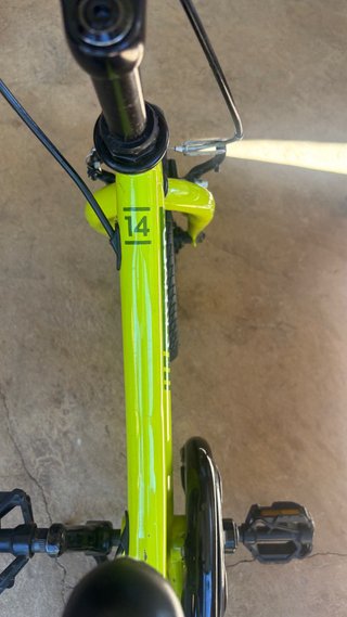 Bicicleta Infantil Sawyer 14 Amarilla