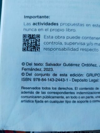 Lengua y Literatura, 4 ESO, Operación mundo