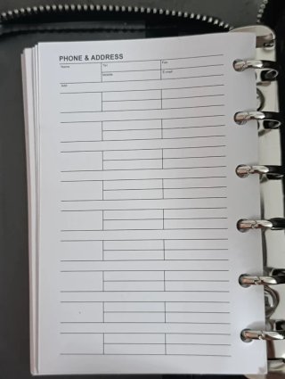 Porta agenda universale Liu Jo nero