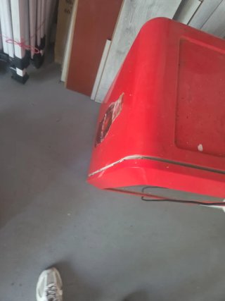 Nevera Coca-Cola Roja