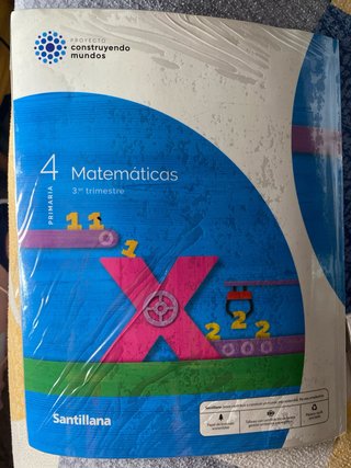 Libros de texto de 4º de Primaria de Santillana, c
