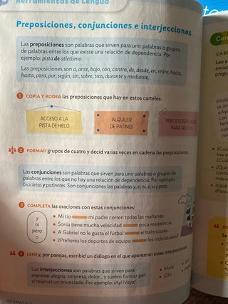 Libros de texto de 4º de Primaria de Santillana, c