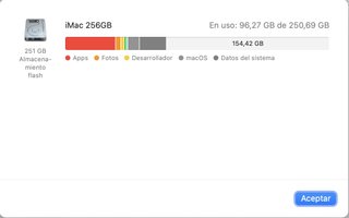 iMac 27 5K 48 GB de RAM y disco SSD. Gráfica 4GB