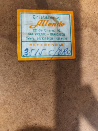 Espejo antiguo madera tallada