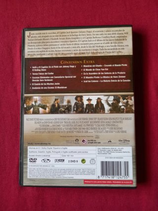 Piratas del Caribe: El Fin del Mundo DVD