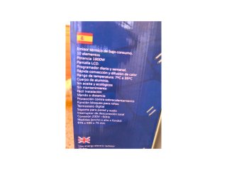 Orbegozo RRE 1810 A Emisor Térmico Bajo Consumo