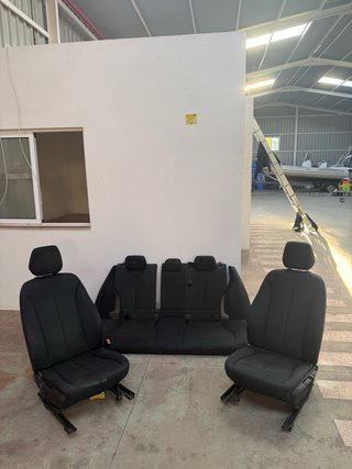 Asientos BMW F20 Tela Negra