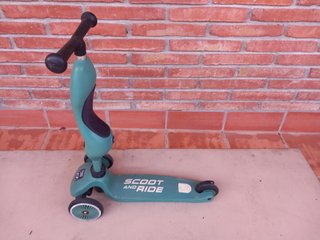 Patinete infantil 2 en 1 Scoot & Ride