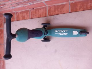 Patinete infantil 2 en 1 Scoot & Ride