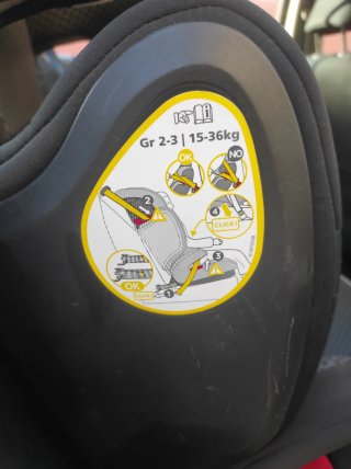 Silla coche Bebeconfort 15-36 kg