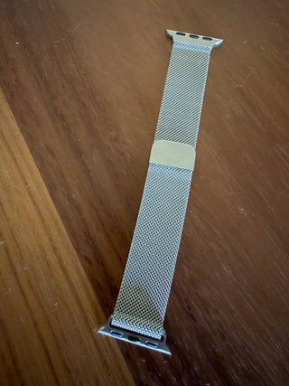 Correa Apple Watch Milanesa Plata