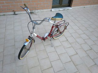 Bicicleta GAC Infantil Vintage Roja