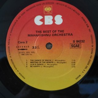 LP The Best of Mahavishnu Orchestra Jazz