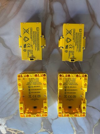2 Batterie per Hub LEGO Technic Spike Prime