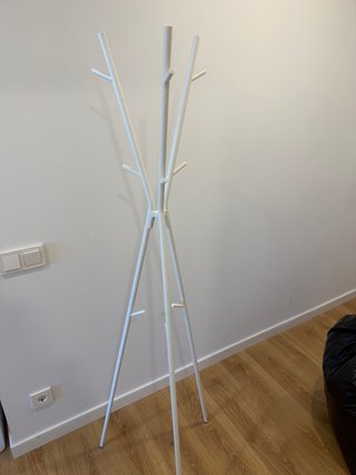 Perchero de pie IKEA EKRAR blanco 170 cm