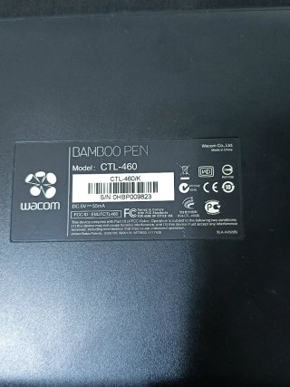 Tableta Gráfica Wacom Bamboo CTL-460