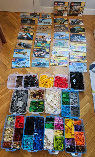 Colección Lego Classic, Creator y City
