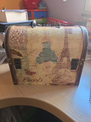 Baúl Decorativo París