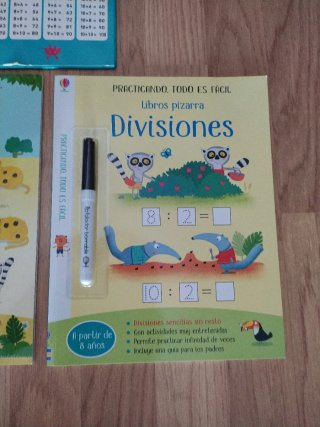 Libros pizarra - Las tablas de multiplicar NIVEL 1