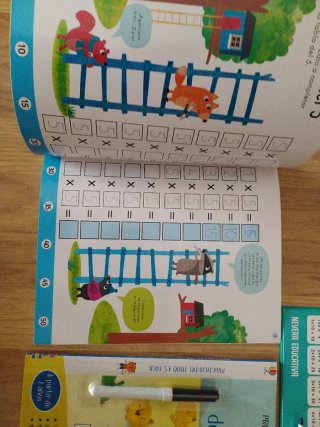 Libros pizarra - Las tablas de multiplicar NIVEL 1