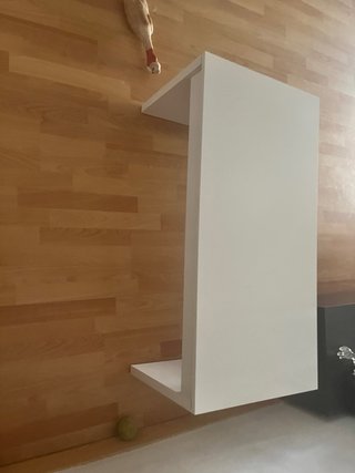 Mesa de centro elevable blanca