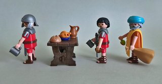 Playmobil Taberna Belén Con Romanos Y Vendedor.
