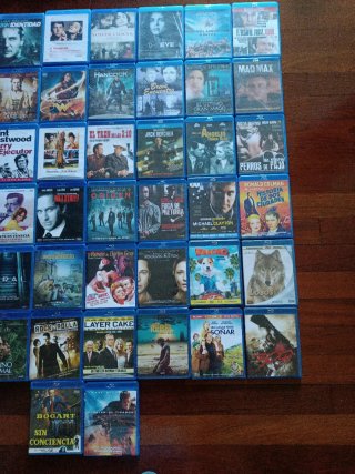 Lote 50 películas blu ray