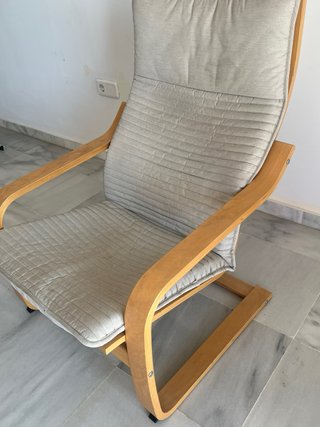 Mesa Comedor mas un sillon IKEA Madera Blanca
