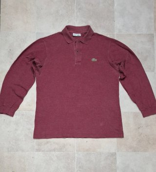 Polo Lacoste uomo manica lunga taglia M
