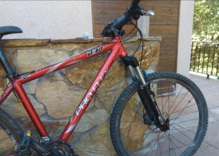 Bicicleta de montaña PRO-FLEX roja