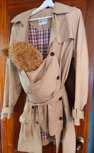 Gabardina premamá C&A T44 Beige