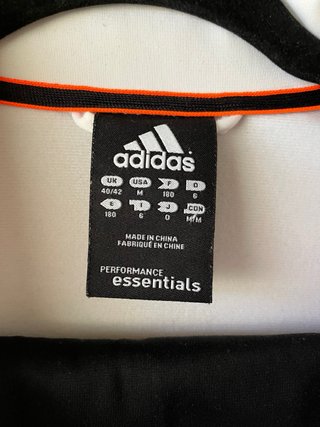 Conjunto chándal Adidas blanco y negro