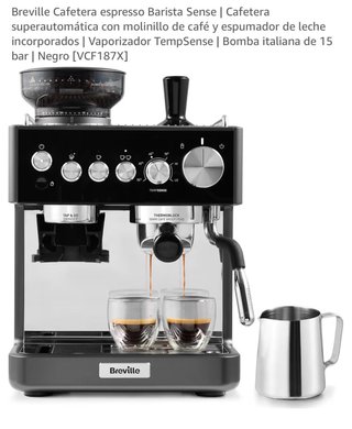 Cafetera Espresso Breville Barista Sense VCF187X