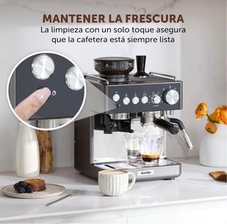 Cafetera Espresso Breville Barista Sense VCF187X
