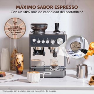 Cafetera Espresso Breville Barista Sense VCF187X