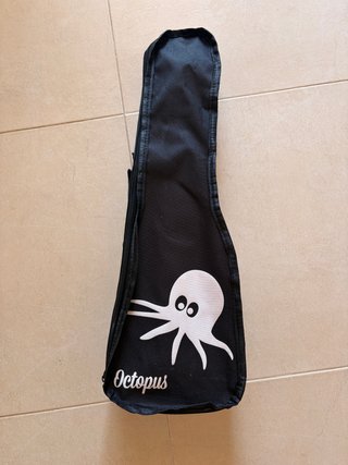 Ukelele Soprano Octopus (Madera) + Funda y Caja