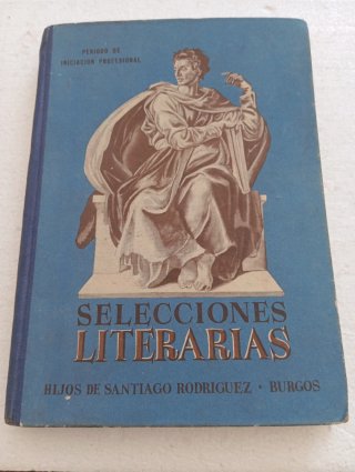 Libro Antiguo Selecciones Literarias