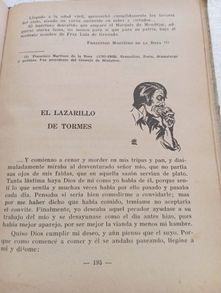 Libro Antiguo Selecciones Literarias