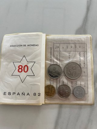 Serie Numismática Mundial '82 España