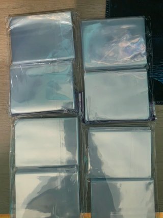 800 Fundas Transparentes para Cromos