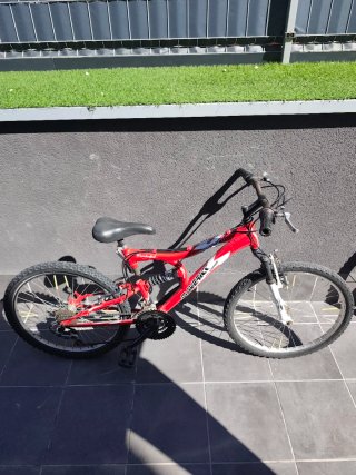 Bicicleta Roja Montaña