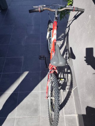 Bicicleta Roja Montaña