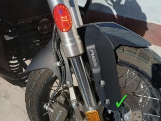 Zontes G1X 125cc Moto Negra/Gris