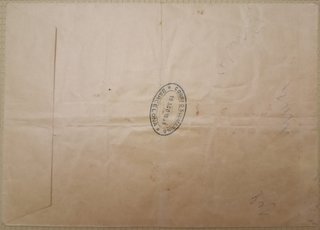 Sobre 1er Correo Submarino 1938 Guerra Civil Spain
