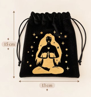 Bolsita de terciopelo para tarot