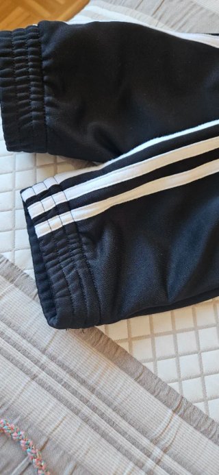 Chándal Adidas Negro y Azul. Original. Talla L