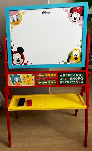 Pizarra Madera Disney 2 en 1