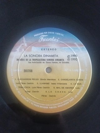 LP LA SONORA DINAMITA